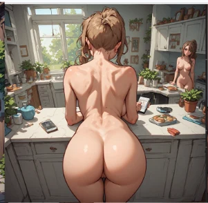 AI-generated Mature, Nudes, Solo Women image by Girls_only.